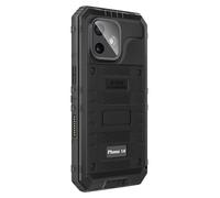 Coque Étanche pour iPhone 16 IP68 Antichoc Bord Renforcé Noir