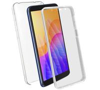Avizar Coque Huawei Y5p Protection Arrière Rigide + Avant Souple Transparent
