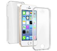 Avizar Coque intégrale Apple iPhone SE/5/5S – Protection avant et arrière transparent