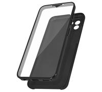 Coque intégrale Samsung Galaxy A03 Arrière Rigide et Avant Souple noir