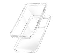 Avizar Coque Intégrale pour Galaxy A25 5G Arrière Rigide et Avant Souple Transparent