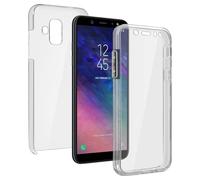 Avizar Coque Intégrale pour Galaxy A6 Protection Avant Souple et Dos Rigide