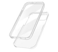Coque Intégrale pour iPhone 14 Plus Protection Avant Souple et Dos Rigide Transparent