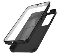 Avizar Coque Intégrale pour Samsung A35 Rigide et Avant Souple Tactile Noir