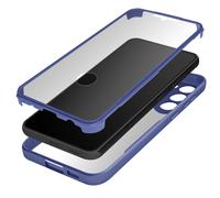 Avizar Coque Intégrale pour Samsung Galaxy S23 Plus Hybride Ultra Résistant Bleu