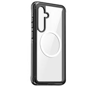 Avizar Coque Intégrale pour Samsung S24 et S25 Hybride Coins Renforcés Noir