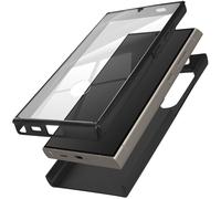 Avizar Coque Intégrale pour Samsung S24 Ultra Rigide et Avant Souple Tactile