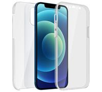 Avizar Coque de protection iPhone 12 Mini Rigide et souple Design fin Blanc