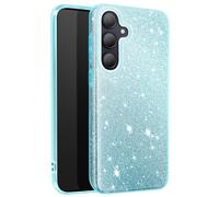 Coque Paillette pour Samsung Galaxy A35 Silicone Ultra fine Bleu