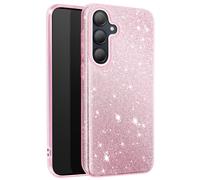 Avizar Coque Paillette pour Samsung Galaxy A35 Silicone Ultra fine Rose