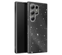 Coque Paillette pour Samsung Galaxy S24 Ultra Silicone Ultra fine Noir