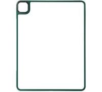 Avizar Coque pour Apple iPad Pro 12.9 2021 et 2020 et 2018 Dos en plexiglass Collection Peach Vert Vert G