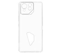 Avizar Coque pour Asus ROG Phone 8 5G et 8 Pro 5G – Silicone transparent, caméra protégée