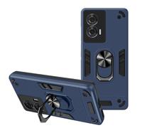 Avizar Coque pour Edge 50 Fusion Anneau Support Antichoc Bleu nuit