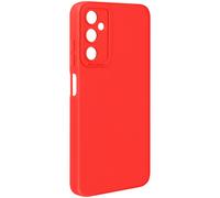 Avizar Coque pour Galaxy A05s en Silicone Souple avec Renfort Bloc Caméra Rouge