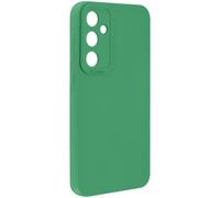 Avizar Coque pour Galaxy A55 en Silicone Souple avec Renfort Bloc Caméra Vert