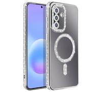 Avizar Coque pour Galaxy A57 Compatible Chargeavec Contour Diamant Strassé