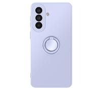 Coque pour Galaxy A57 Soft-Touch avec Bague de Support Magnétique Violet