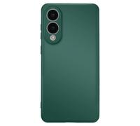 Coque pour Galaxy S25 Edge Soft-Touch en Silicone Semi-Rigide Vert