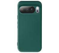 Avizar Coque pour Google Pixel 10 Pro en Silicone Souple Soft-Touch Vert foncé