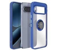 Avizar Coque pour Google Pixel 10 Pro XL Antichoc avec Bague Magnétique Bleu