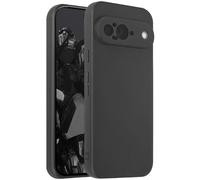 Avizar Coque pour Google Pixel 9 Souple Mat Soft touch Noir
