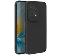 Coque pour Honor 200 Lite Silicone Mat Soft Touch Bloc Caméra Protégé Noir