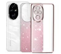 Avizar Coque pour Honor 200 Pro Motif Paillette Dégradé Caméra Protégée