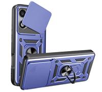 Avizar Coque pour Honor 400 Lite Bague Magnétique Protection Caméra Bleu