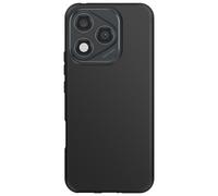 Avizar Coque pour Honor 400 Lite Silicone Souple Design Fin Léger Noir