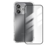 Avizar Coque pour Honor 600 Lite Antichoc à Coins Bumper avec Verre Trempé