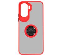 Avizar Coque pour Honor 90 Lite Bi-matière Bague Métallique Support Vidéo Ringip