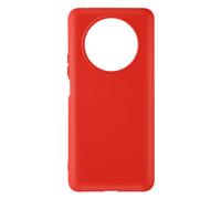 Avizar Coque pour Honor Magic 4 Lite Silicone Semi-rigide Soft-touch Fine Rouge