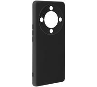 Coque pour Honor Magic 5 Lite 5G Semi-rigide Soft-touch Anti-traces Noir