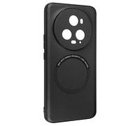 Coque MagSafe pour Honor Magic 5 Pro semi-rigide et magnétique Noir