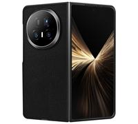 Avizar Coque Honor Magic V5 — Rigide, effet cuir grainé, bords renforcés — Noir