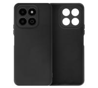 Avizar Coque pour Honor X6b Semi-rigide Soft-touch Anti-traces Noir