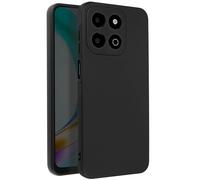 Avizar Coque pour Honor X6b Souple Mate Douce Noir