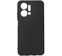 Avizar Coque pour Honor X7a silicone gel flexible fine Noir