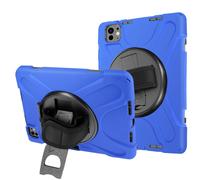 Avizar Coque pour iPad Pro 13 2024 Antichoc avec Poignée Support et Sangle Bleu