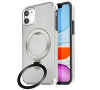 Avizar Coque pour iPhone 11 Antichoc avec Support Pliable Noir