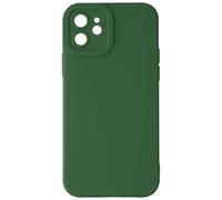 Coque pour iPhone 11 Silicone Mat Protection Caméra Vert foncé