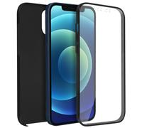 Avizar Coque pour iPhone 12 / 12 Pro Protection Arrière Rigide et Avant Souple