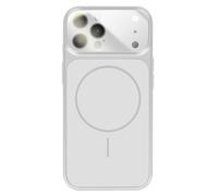 Avizar Coque pour iPhone 12 Pro Compatible Finition AG Glass Mate Argent