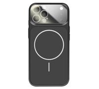 Avizar Coque pour iPhone 12 Pro Compatible Finition AG Glass Mate Noir