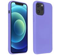 Coque Apple iPhone 12 Pro Max Semi-rigide Soft Touch Compatibleviolet