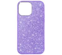 Avizar Coque pour iPhone 13 Paillette Amovible Silicone Semi-rigide Violet