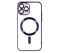 Avizar Coque pour iPhone 13 Pro Max avec Contour Chromé Ultra Élégant