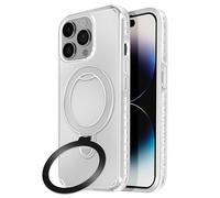 Avizar Coque pour iPhone 14 Pro Max Antichoc avec Support Pliable Blanc