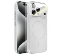Avizar Coque pour iPhone 15 Pro Max Rigide avec Verre Protection Caméra